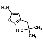 CAS#: 749902-10-1， 3-(2,2-Dimethylpropyl)-1,2-oxazol-5-amine
