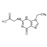 CAS#: 749917-36-0， N-(9-Ethyl-6-oxo-6,9-dihydro-3H-purin-2-yl)glycine