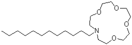 CAS#: 75006-56-3， 13-Dodecyl-1,4,7,10-tetraoxa-13-azacyclopentadecane