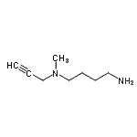 CAS#: 750548-56-2， N-Methyl-N-(2-propyn-1-yl)-1,4-butanediamine