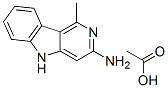 CAS#: 75074-77-0， 1-Methyl-5H-Pyrido(4,3-b)Indol-3-Amine Acetate