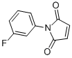 structure of CAS# 7508-99-8, 1-(3-Fluorophenyl)-1H-Pyrrole-2,5-Dione;1-(3-Fluorophenyl)-3-Pyrroline-2,5-Quinone;Zinc00098404;Nsc407165
