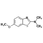 CAS#: 75105-03-2， 6-Methoxy-N,N-dimethyl-1,3-benzothiazol-2-amine