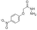 structure of CAS# 75129-74-7, 4-Nitrophenoxyacetic Acid Hydrazide;2-(4-Nitrophenoxy)Ethanehydrazide;Nsc77505;Oprea1_060264