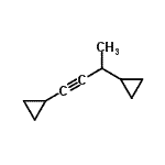 CAS 登录号：75143-17-8， 1,1'-(1-丁炔-1,3-二基)二环丙烷