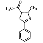 CAS#: 7520-94-7， 1-(4-Methyl-2-phenyl-1,3-thiazol-5-yl)ethanone