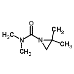 CAS#: 75228-45-4， N,N,2,2-Tetramethyl-1-aziridinecarboxamide