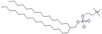 CAS#: 75240-93-6， 2-Tetradecyloctadecyl 2-Trimethylazaniumylethyl Phosphate
