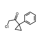 CAS#: 75272-09-2， 2-Chloro-1-(1-phenylcyclopropyl)ethanone