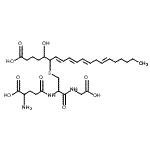 CAS#: 75290-60-7， gamma-Glutamyl-S-[(6E,8E,10E,13E)-1-carboxy-4-hydroxy-6,8,10,13-nonadecatetraen-5-yl]cysteinylglycine