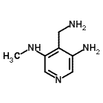 CAS#: 752967-59-2， 4-(Aminomethyl)-N-methyl-3,5-pyridinediamine