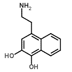 CAS#: 753394-43-3， 4-(2-Aminoethyl)-1,2-naphthalenediol