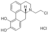 结构式 CAS# 75344-87-5, R(-)-氯乙基去甲阿朴吗啡盐酸盐