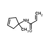 CAS#: 753452-41-4， N-(1-Methyl-3-cyclopenten-1-yl)acrylamide