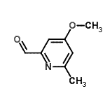 CAS#: 75358-79-1， 4-Methoxy-6-methyl-2-pyridinecarbaldehyde