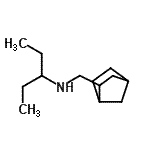 CAS#: 75382-67-1， N-(Bicyclo[2.2.1]hept-2-ylmethyl)-3-pentanamine