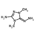 CAS#: 754201-52-0， (5Z)-5-Hydrazono-1,4-dimethyl-4,5-dihydro-1H-1,2,4-triazol-3-amine
