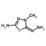 CAS#: 754201-56-4， (5E)-5-Hydrazono-4-methyl-4,5-dihydro-1,3,4-thiadiazol-2-amine