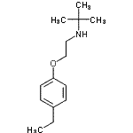 CAS#: 754972-27-5， N-[2-(4-Ethylphenoxy)ethyl]-2-methyl-2-propanamine