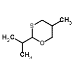 CAS#: 75501-43-8， 2-Isopropyl-5-methyl-1,3-oxathiane