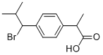 CAS#: 75625-98-8， 2-[p-(1-Bromo-2-Methylpropyl)Phenyl]Propionic Acid