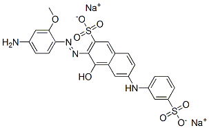CAS#: 75627-18-8， 3-[(4-Amino-2-Methoxyphenyl)Azo]-4-Hydroxy-6-[(3-Sulphophenyl)Amino]Naphthalene-2-Sulphonic Acid, Sodium Salt