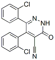 CAS#: 75643-44-6， 5,6-Bis(2-Chlorophenyl)-2,3-Dihydro-3-Oxo-4-Pyridazinecarbonitrile