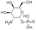 结构式 CAS# 75656-33-6, alpha-D-半乳糖胺 1-磷酸酯