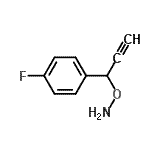 CAS#: 756813-46-4， 1-[1-(Aminooxy)-2-propyn-1-yl]-4-fluorobenzene