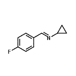 CAS#: 756845-67-7， (E)-N-Cyclopropyl-1-(4-fluorophenyl)methanimine