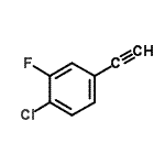 CAS#: 756895-72-4， 1-Chloro-4-ethynyl-2-fluorobenzene