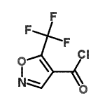 CAS#: 75706-01-3， 5-(trifluoromethyl)isoxazole-4-carbonyl chloride