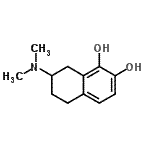 CAS#: 757129-89-8， 7-(Dimethylamino)-5,6,7,8-tetrahydro-1,2-naphthalenediol