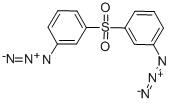 structure of CAS# 75742-13-1, 3,3'-Diazidodiphenyl Sulfone;1-Azido-3-(3-Azidophenyl)Sulfonyl-Benzene;3,3'-Diazidodiphenyl Sulfone;Fr-1368