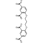 CAS#: 75762-43-5， 1,1'-[1,3-Propanediylbis(oxy)]bis(2,4-dinitrobenzene)