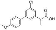CAS#: 75852-58-3， 2-[3-Chloro-5-(4-Methoxyphenyl)Phenyl]Propanoic Acid