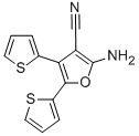 CAS#: 75861-31-3， 2-Amino-4,5-Di-Thiophen-2-Yl-Furan-3-Carbonitrile