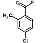 CAS#: 75870-97-2， 4-Chloro-2-methylbenzoyl fluoride