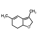 CAS#: 758720-10-4， 3,5-Dimethyl-2,6,7,7a-tetrahydro-1-benzofuran