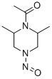 CAS#: 75881-17-3， 1-Acetyl-2,6-Dimethyl-4-Nitroso-Piperazine