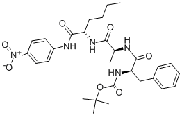 CAS#: 75935-65-8， N-Boc-D-Phe-Ala-Nle p-Nitroanilide