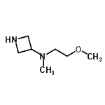 CAS#: 759436-38-9， N-(2-Methoxyethyl)-N-methyl-3-azetidinamine
