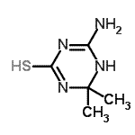 CAS#: 75956-86-4， 4-Amino-6,6-dimethyl-5,6-dihydro-1,3,5-triazine-2(1H)-thione