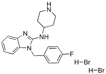 CAS#: 75970-64-8， 1-[(4-Fluorophenyl)Methyl]-N-Piperidin-4-Ylbenzimidazol-2-Amine Dihydrobromide