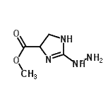 CAS#: 760159-88-4， Methyl 2-hydrazino-4,5-dihydro-1H-imidazole-4-carboxylate