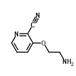 CAS#: 760161-21-5， 3-(2-Aminoethoxy)-2-pyridinecarbonitrile