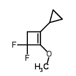 CAS#: 760179-33-7， 1-Cyclopropyl-3,3-difluoro-2-methoxycyclobutene