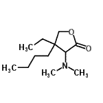 CAS#: 760192-69-6， 4-Butyl-3-(dimethylamino)-4-ethyldihydro-2(3H)-furanone