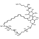 CAS#: 76023-48-8， Methyl 33-{[3,6-dideoxy-3-(lysylamino)hexopyranosyl]oxy}-1,3,5,6,9,11,17,37-octahydroxy-15,16,18-trimethyl-13-oxo-14,39-dioxabicyclo[33.3.1]nonatriaconta-19,21,23,25,27,29,31-heptaene-36-carboxylate