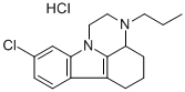 CAS#: 76061-72-8， 1,10-Trimethylene-2-Propyl-7-Chloro-1,2,3,4-Tetrahydropyrazino(1,2-a)Indole Hydrochloride